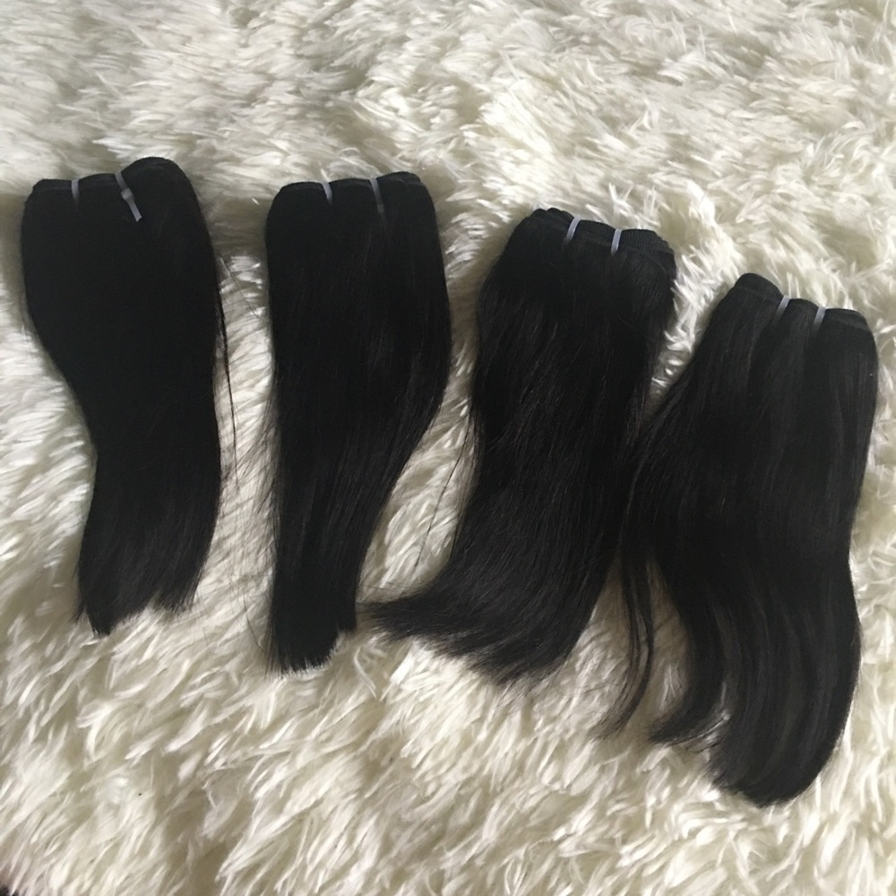 8” Brazilian Human Hair Wefts